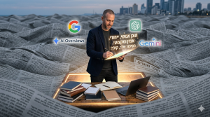 קופירייטר לאתר יוצר תוכן איכותי בעידן הבינה המלאכותית, לצד ChatGPT, Gemini, Google ו־AI Overviews.